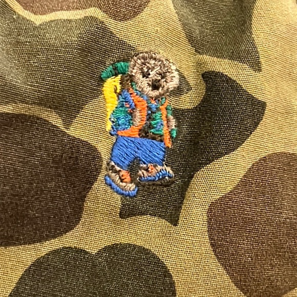 Polo Ralph Lauren Bear Sportsman camo camouflage Hat Cap Size Men’s Big and Tall - Picture 12 of 16